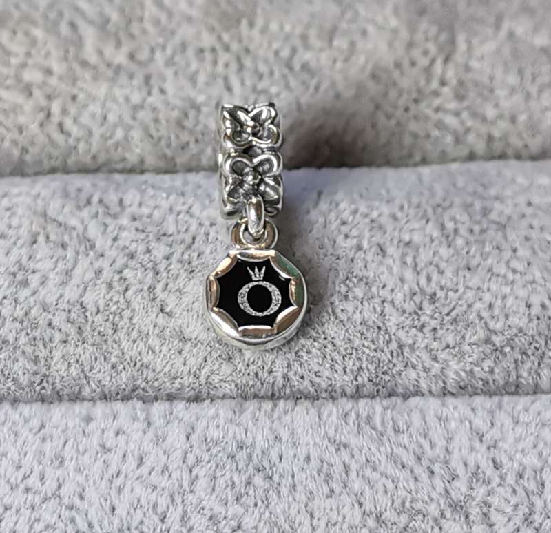 Pandora Agate Cameo Taurus Charm