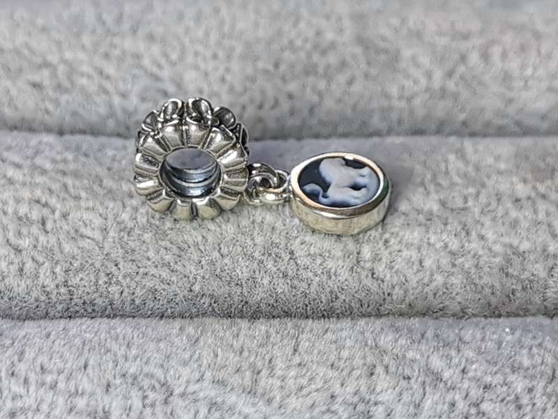 Pandora Leo Agate Cameo Charm