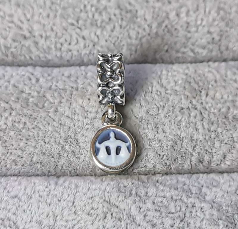 Pandora Libra Agate Cameo Charm