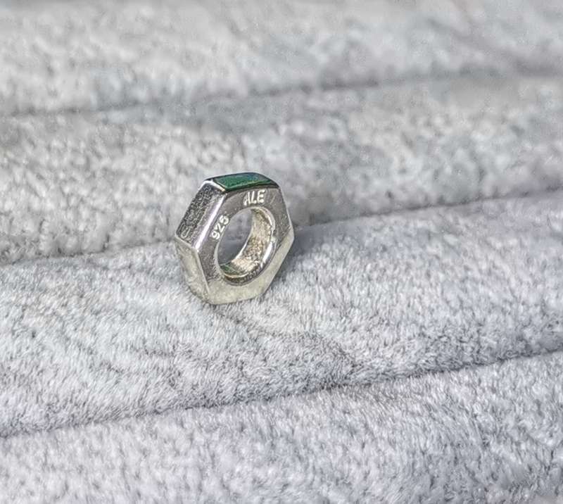 *R1 Auction* Pandora Stop Sign Spacer Charm