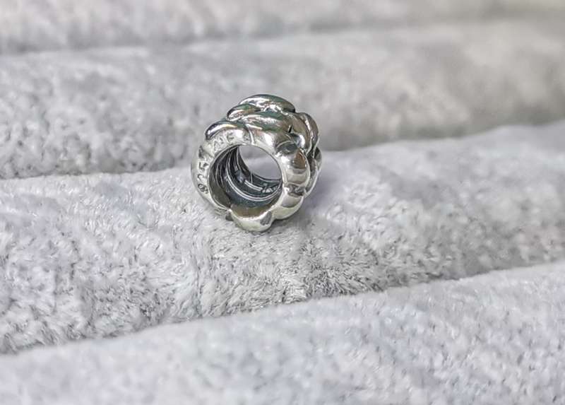 Pandora Whipped Spiral Charm
