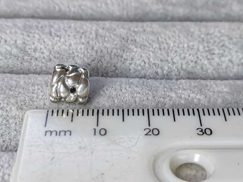 Pandora Whipped Spiral Charm