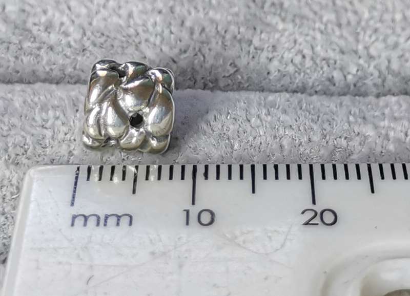 Pandora Whipped Spiral Charm