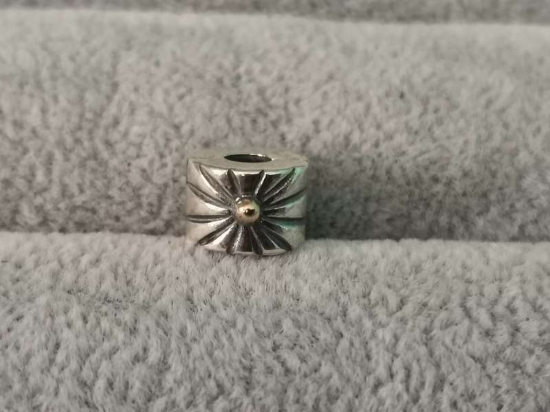 Pandora Sunburst Clip Charm