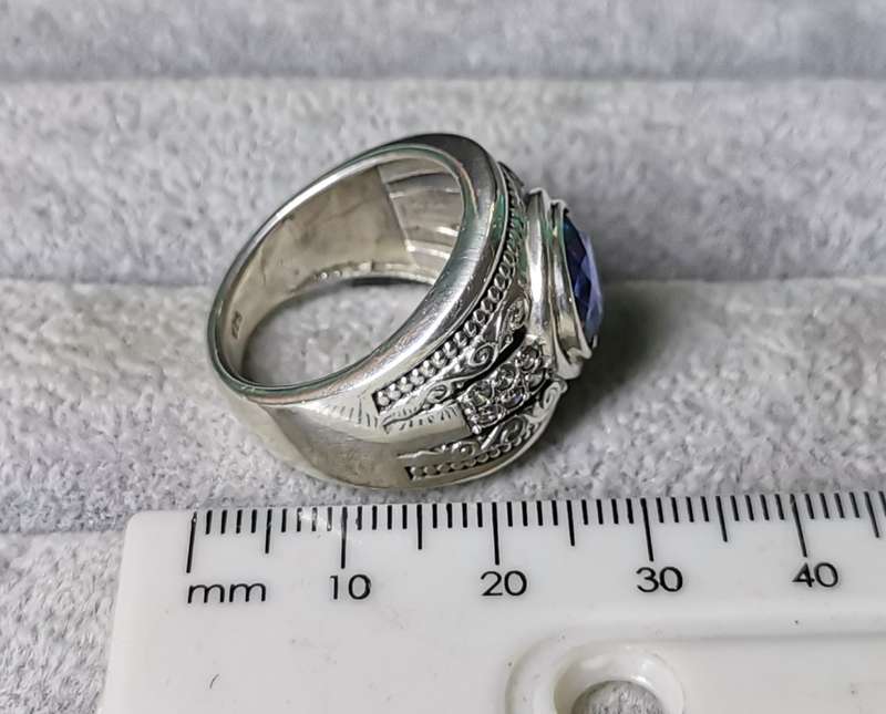 Bulky Silver Ring