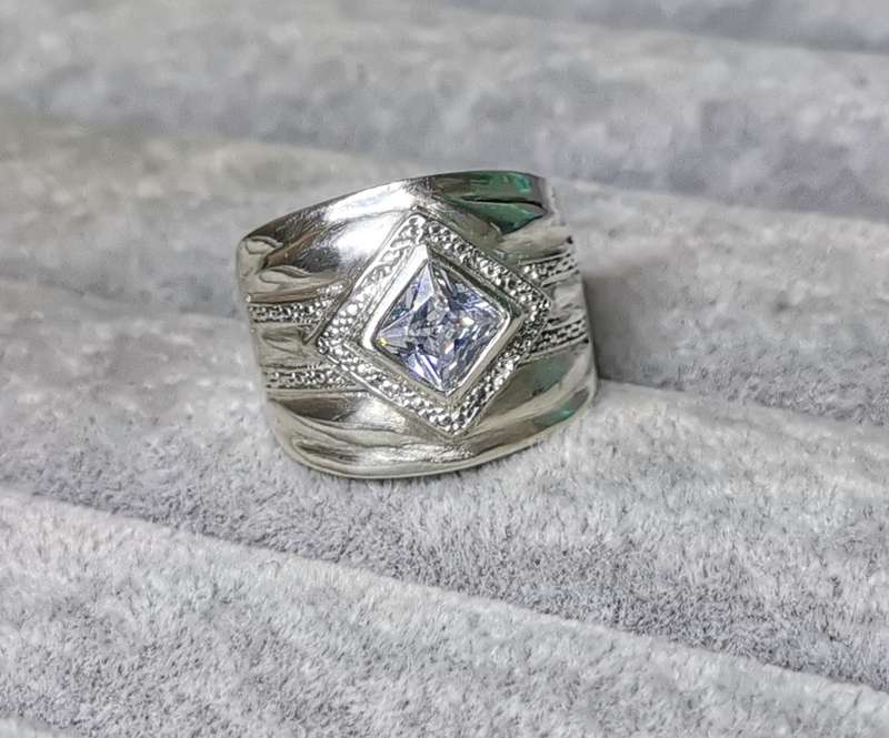 Bulky Silver Ring