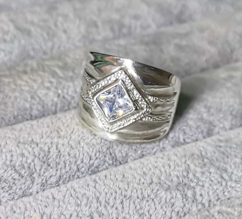 Bulky Silver Ring