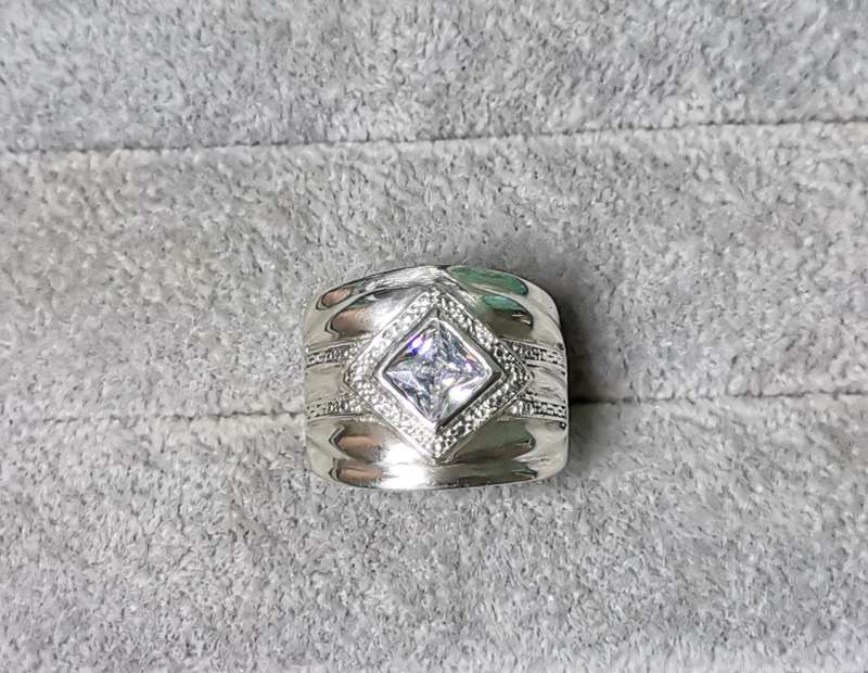 Bulky Silver Ring
