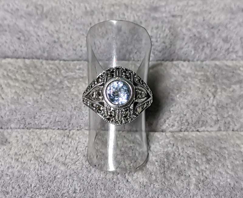 Dazzling Silver Ring