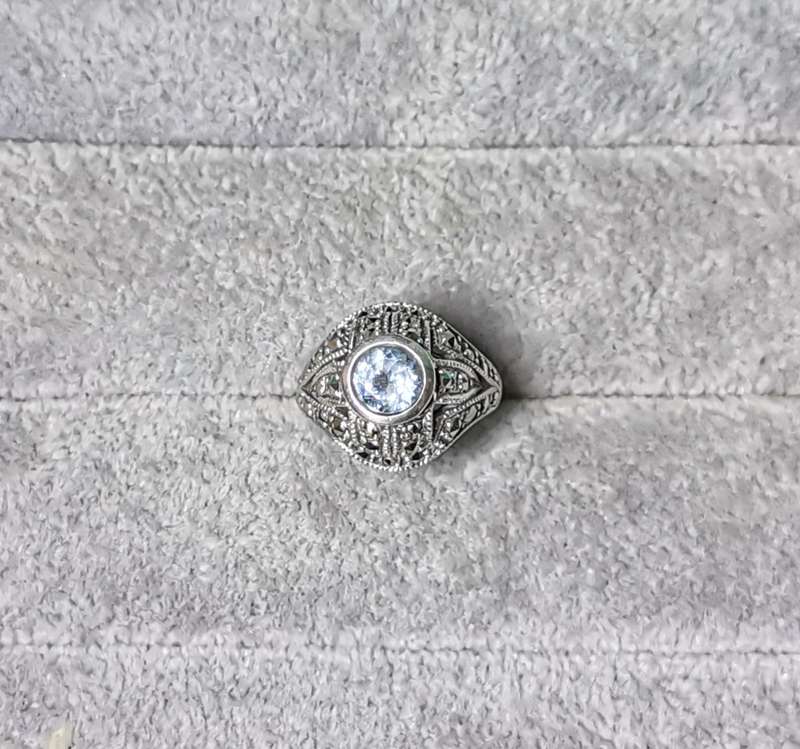 Dazzling Silver Ring