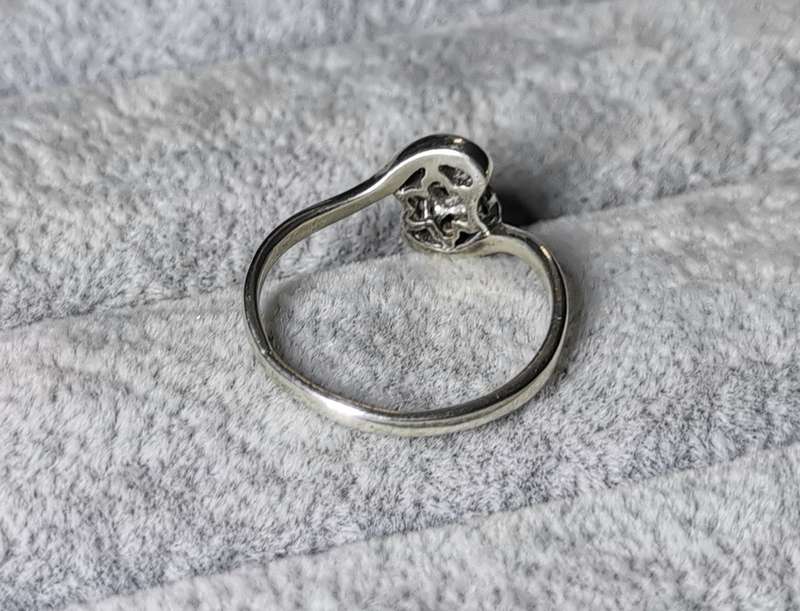 Silver Flower Ring
