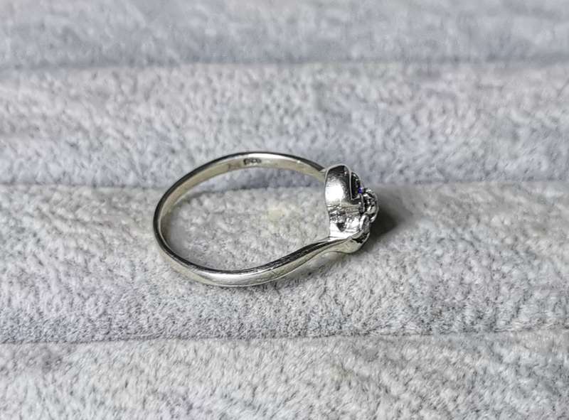Silver Flower Ring