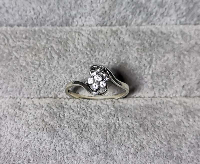 Silver Flower Ring