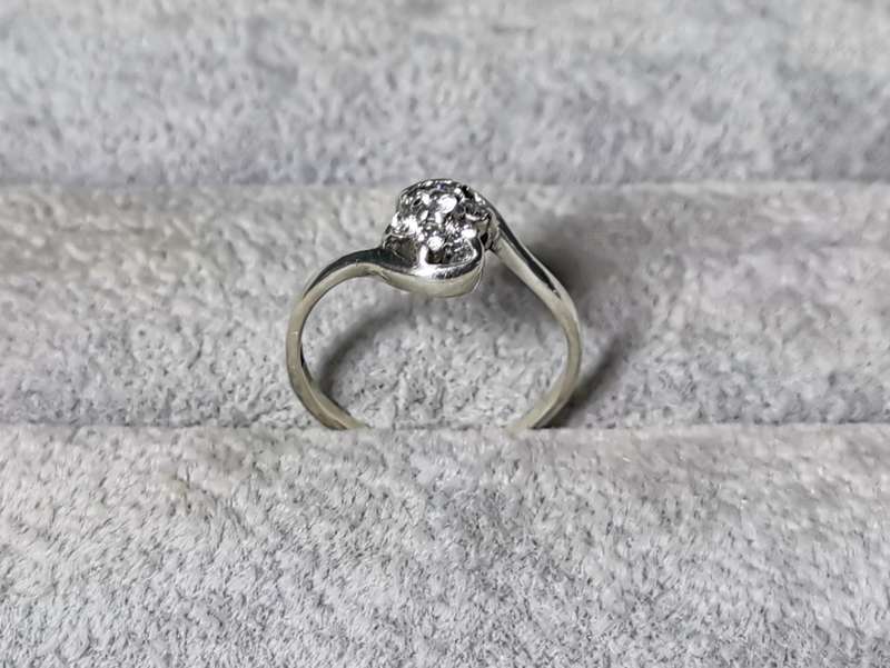 Silver Flower Ring