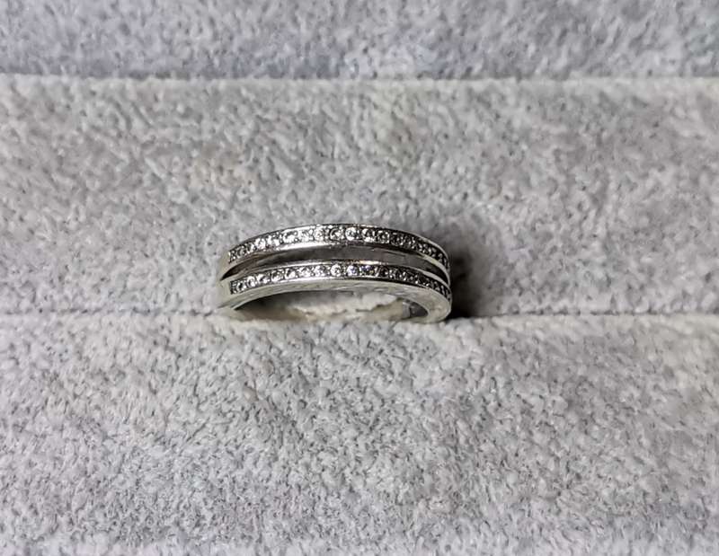 Double Silver Ring