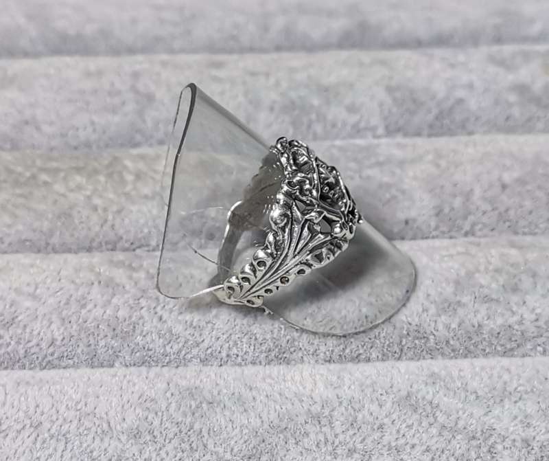 Detailed Silver Celtic Ring