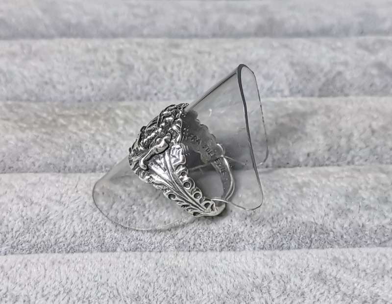 Detailed Silver Celtic Ring