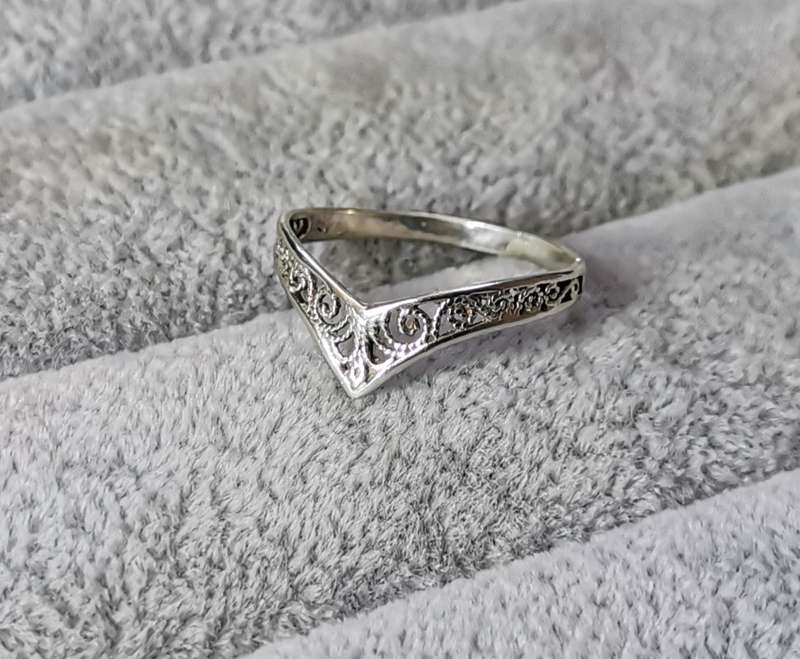 Silver Filigree Ring
