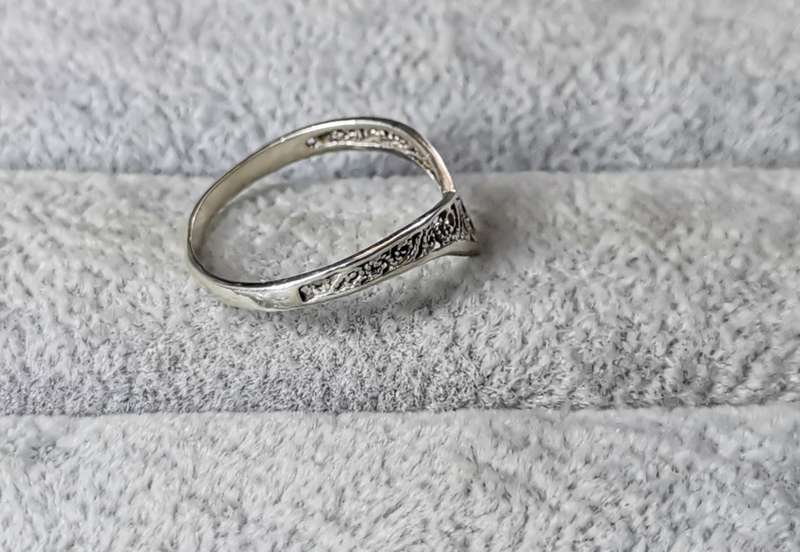 Silver Filigree Ring