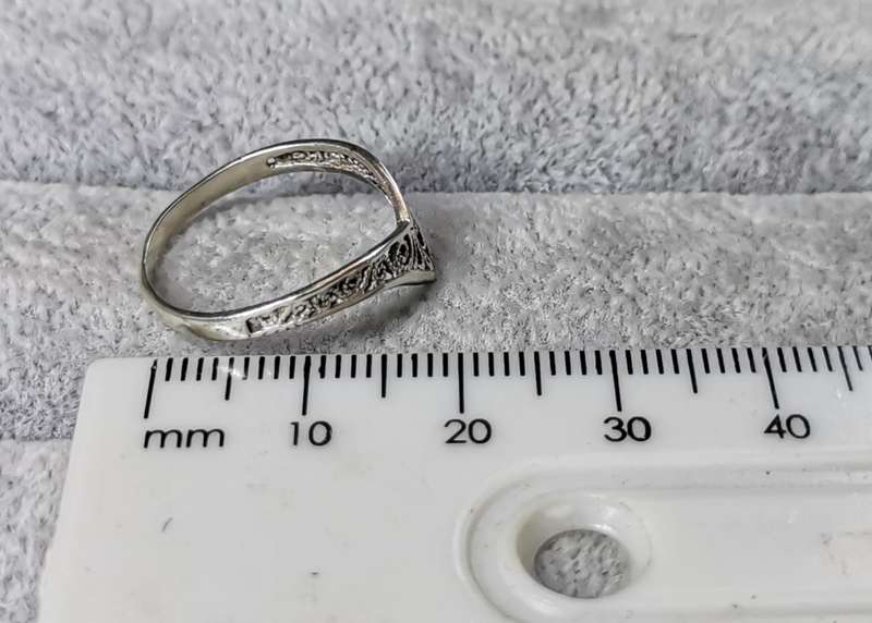 Silver Filigree Ring