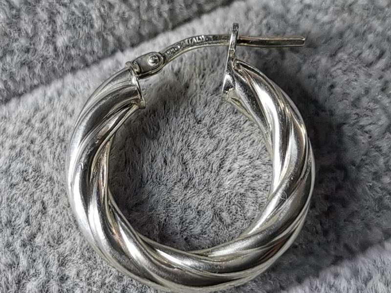 Silver Hoop Earrings
