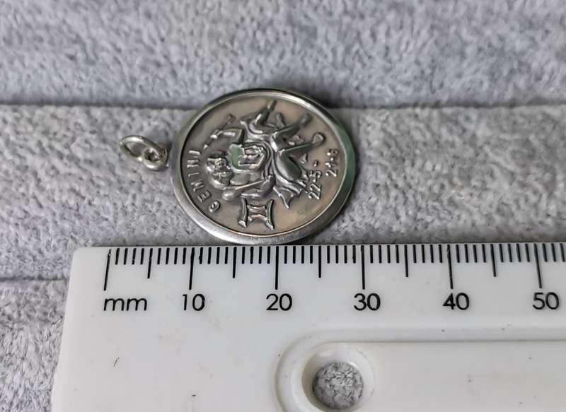 Silver Gemini Pendant