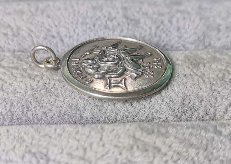Silver Gemini Pendant