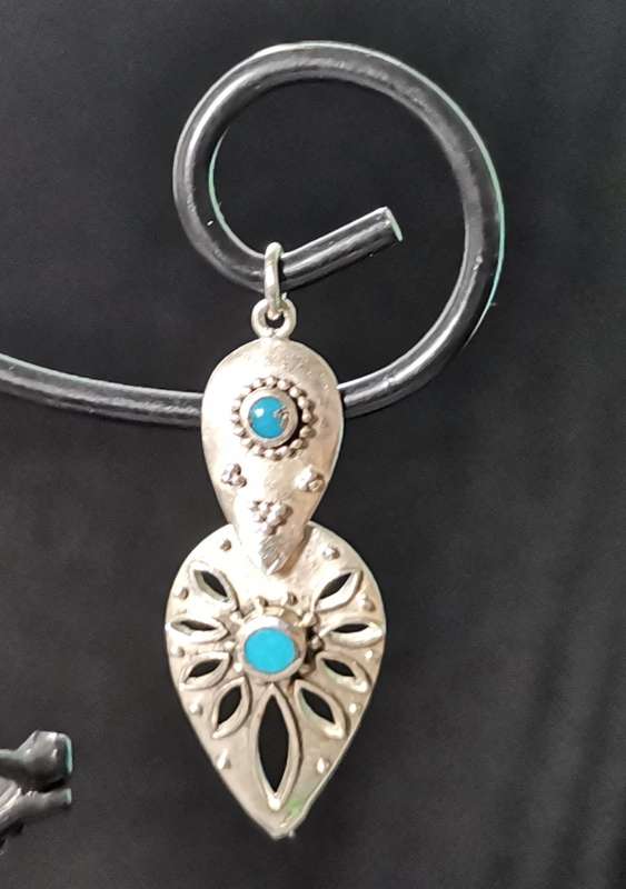 Unique Silver Pendant