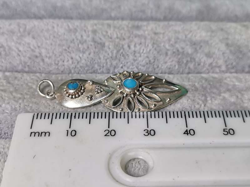 Unique Silver Pendant