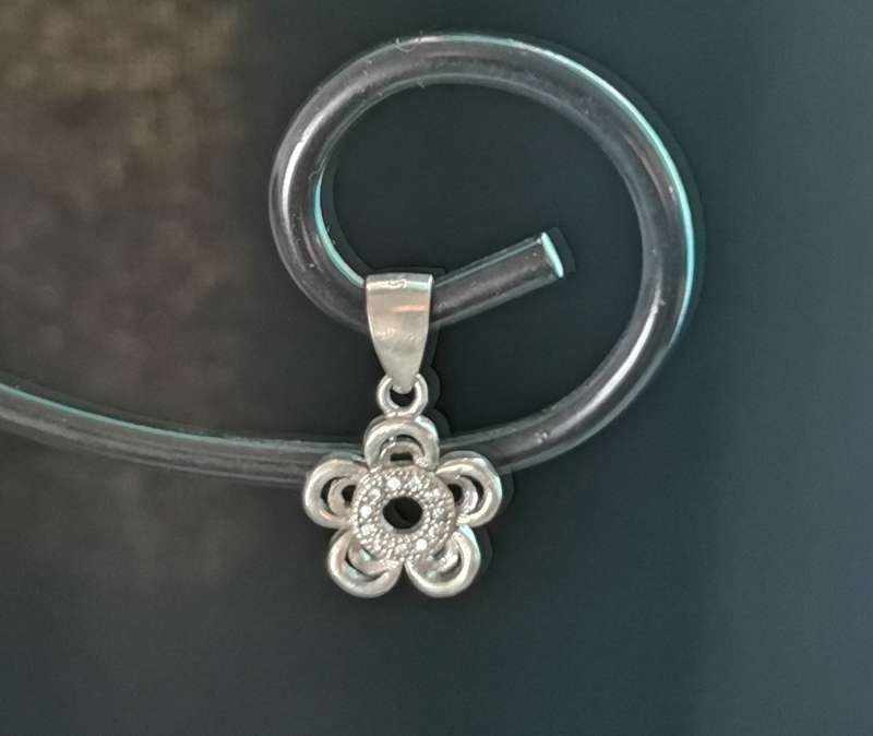 Silver Flower Pendant