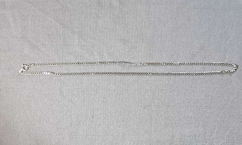 Silver Curb Chain