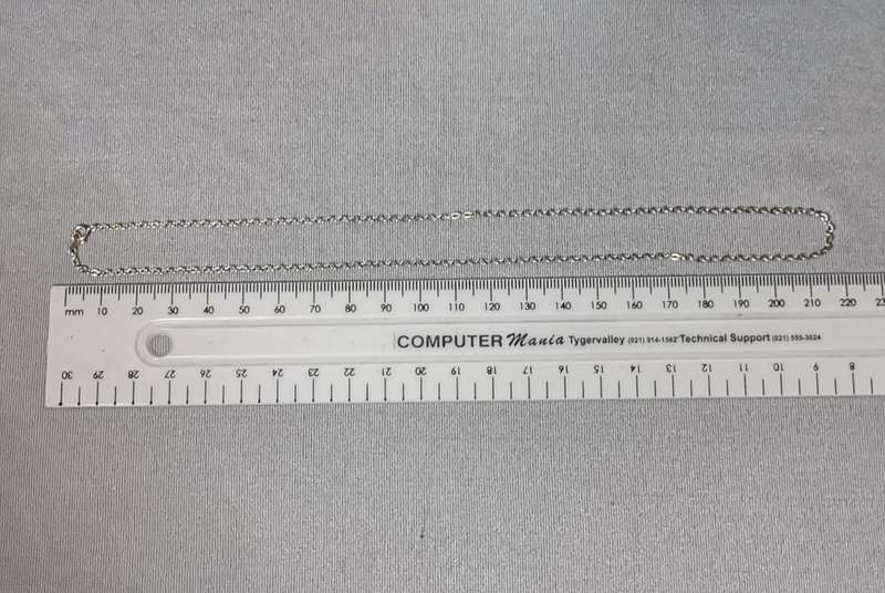 Thin Silver Chain