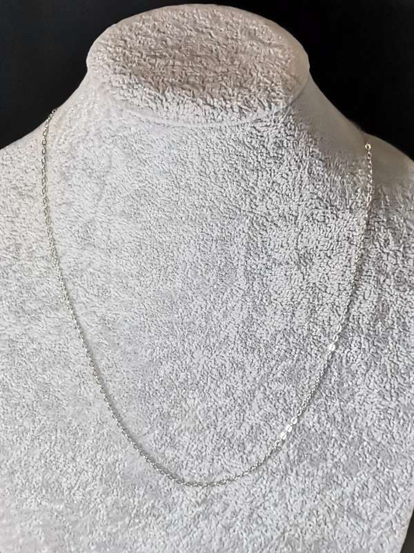 Thin Silver Chain