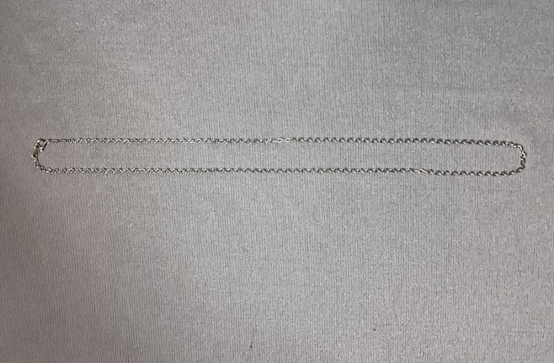 Thin Silver Chain