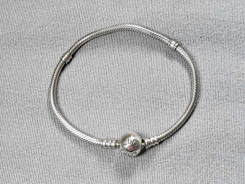 Silver Pandora Charm Bracelet