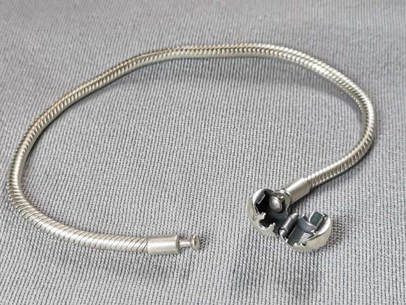 Silver Pandora Charm Bracelet