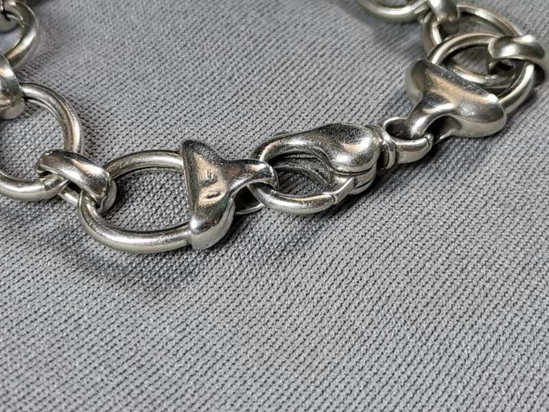 Bulky Silver Bracelet
