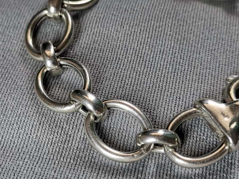 Bulky Silver Bracelet