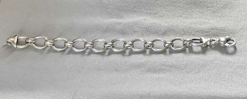 Bulky Silver Bracelet