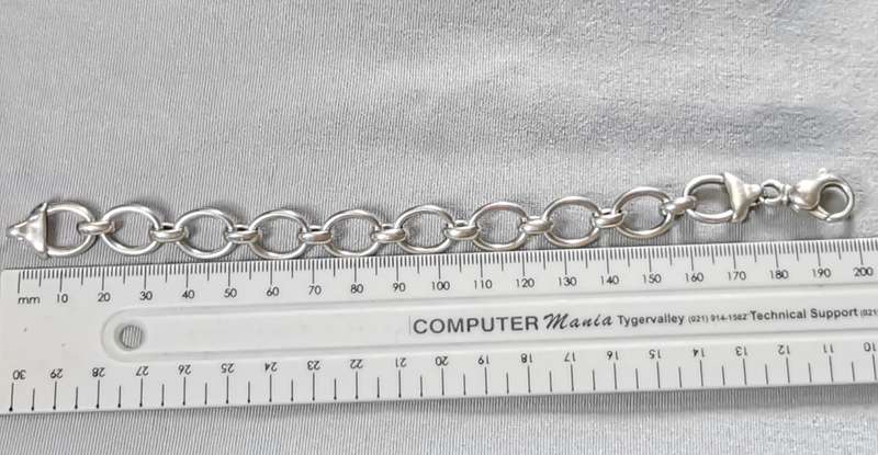 Bulky Silver Bracelet