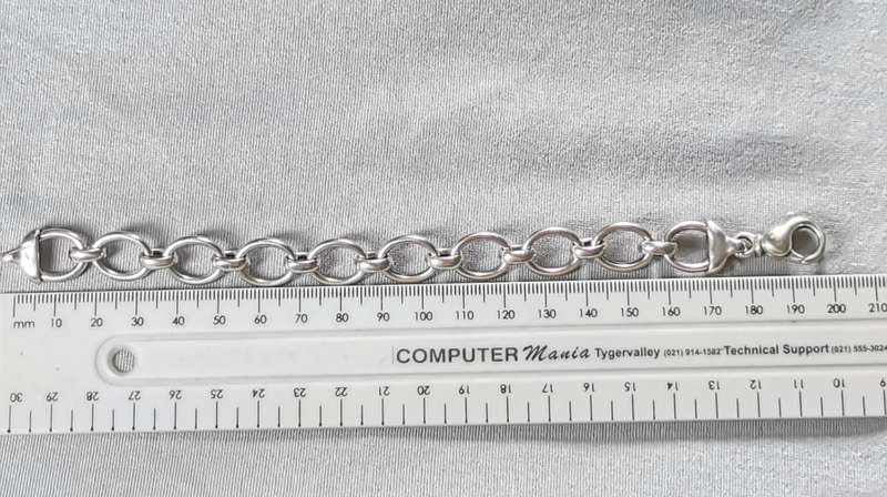Bulky Silver Bracelet