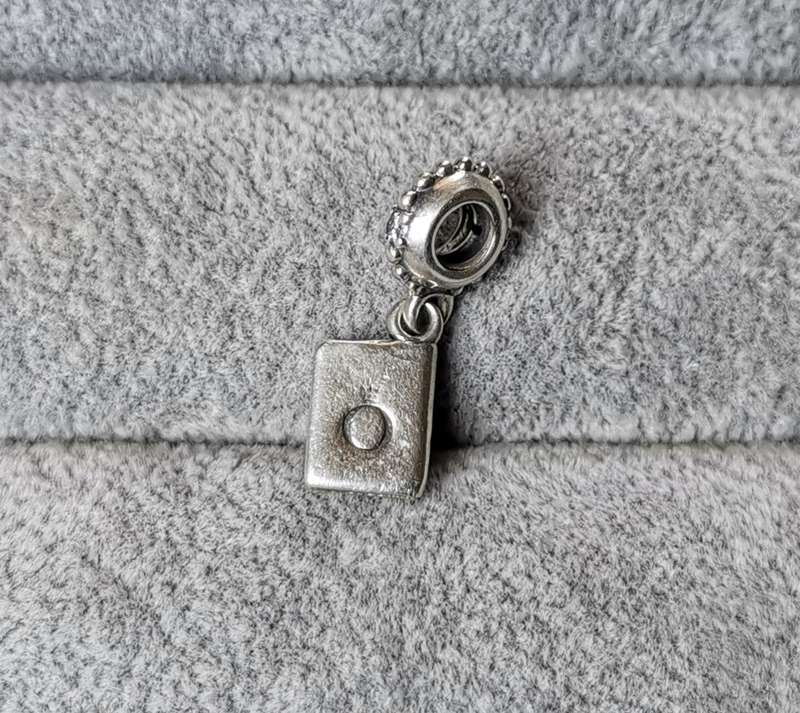 Silver Pandora Passport Charm