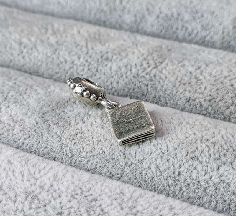 Silver Pandora Passport Charm