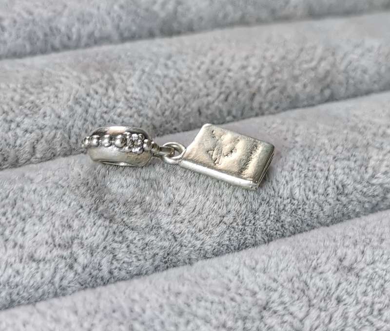 Silver Pandora Passport Charm