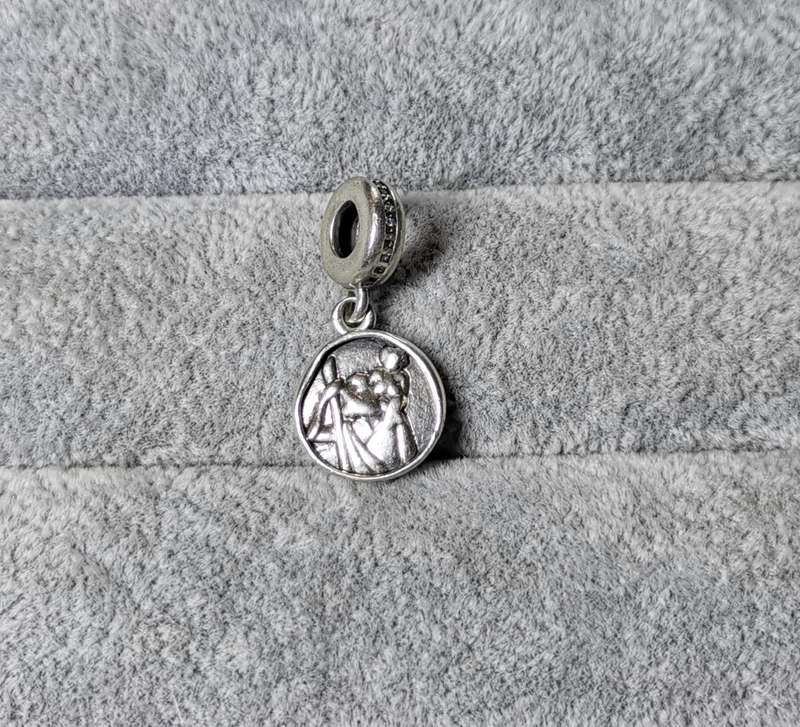 Silver St Christopher Pandora Charm