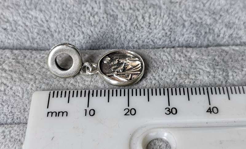Silver St Christopher Pandora Charm