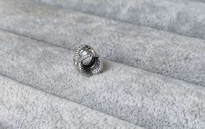 Silver Pandora `21` Charm