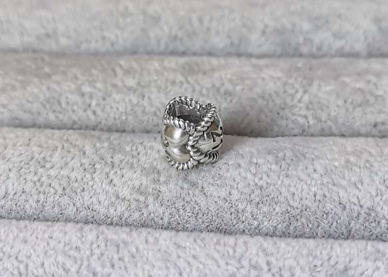 Silver Pandora `21` Charm