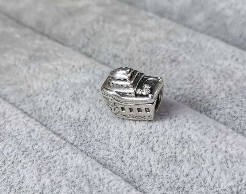 Silver Pandora Cruise Ship Charm