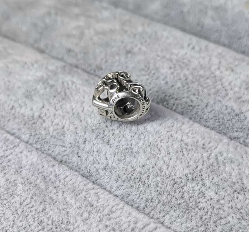 Silver Pandora Let it Go Charm